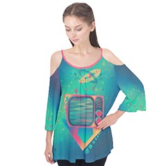 Flutter Sleeve T-Shirt