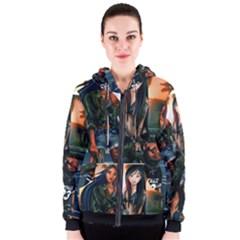 Princess and pit - Women s Zipper Hoodie