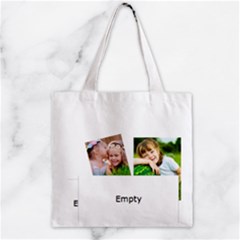 xmas - Zipper Grocery Tote Bag