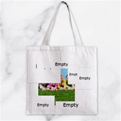 xmas - Zipper Grocery Tote Bag