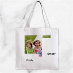 xmas - Zipper Grocery Tote Bag
