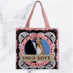 wedding - Zipper Grocery Tote Bag