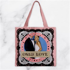 Zipper Grocery Tote Bag 