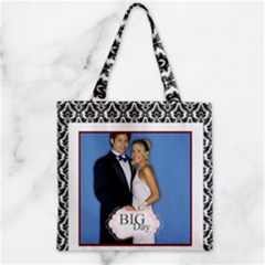 wedding - Zipper Grocery Tote Bag