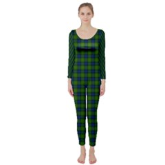 Muir Tartan Body Suit - Long Sleeve Catsuit