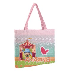 Zipper Medium Tote Bag Front