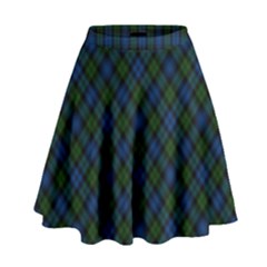 Campbell Tartan Skirt - High Waist Skirt