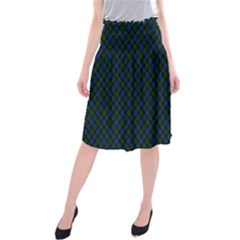 Campbell Tartan Full Skirt - Midi Beach Skirt