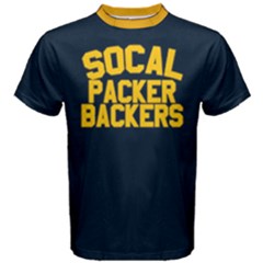 Blue and Gold So. Cal Packer Backers Tshirt - Men s Cotton Tee