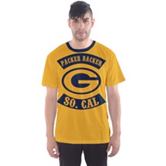 Gold and Blue So. Cal Packer Backers tshirt - Men s Sport Mesh T-Shirt