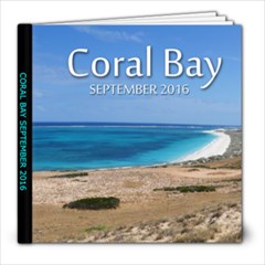 coral bay - 8x8 Photo Book (20 pages)