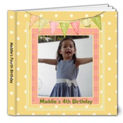 Maddie s Fourth Birthday - 8x8 Deluxe Photo Book (20 pages)