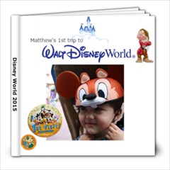 Disney World 2015 - 8x8 Photo Book (20 pages)