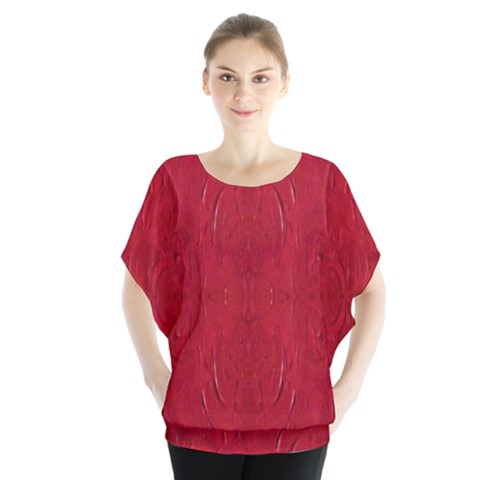 Batwing Chiffon Blouse 