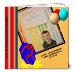 Landon s 6th - 8x8 Photo Book (20 pages)