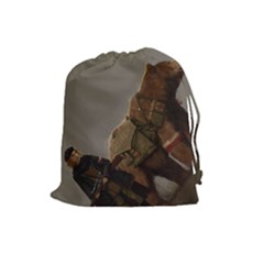 Scythe big bag faction 6 - Drawstring Pouch (Large)