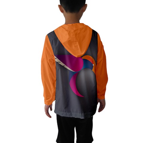 Kids  Hooded Windbreaker 