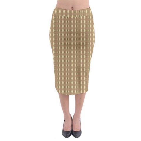 Midi Pencil Skirt 