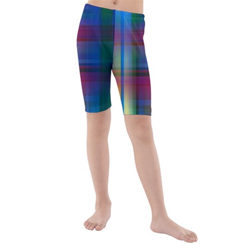 Kids  Mid Length Swim Shorts 