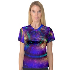 V-Neck Sport Mesh T-Shirt