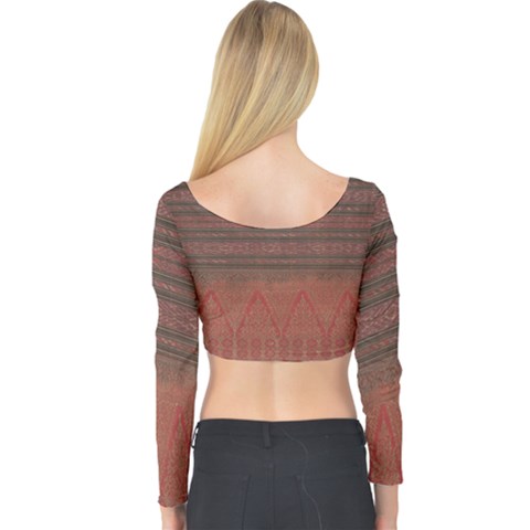 Long Sleeve Crop Top 