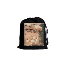 Imhotep Black Stone Draw Bag Game Art - Drawstring Pouch (Small)