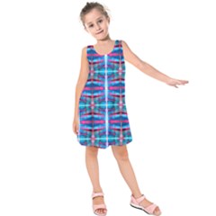 Abstract Triangle Dress - Kids  Sleeveless Dress