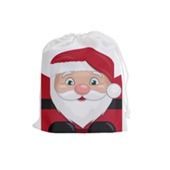 xmas - Drawstring Pouch (Large)