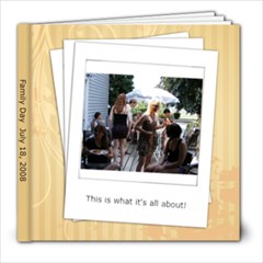 Family Day - 8x8 Photo Book (30 pages)