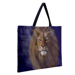 Zipper Large Tote Bag 
