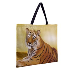 Zipper Large Tote Bag 