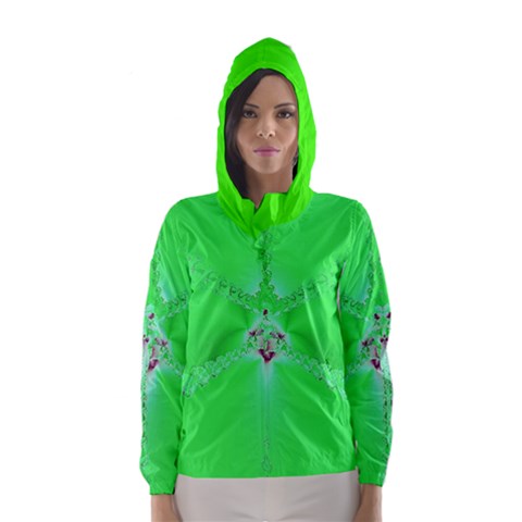 Women s Hooded Windbreaker 