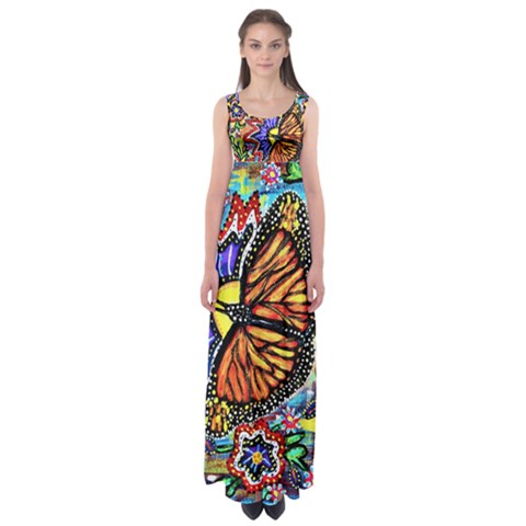 Empire Waist Maxi Dress 