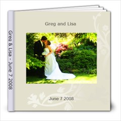 Lisa wedding book - 8x8 Photo Book (30 pages)