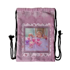 Kids Tea Party - Drawstring Bag (Small)