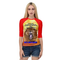 walk away - Quarter Sleeve Raglan T-Shirt