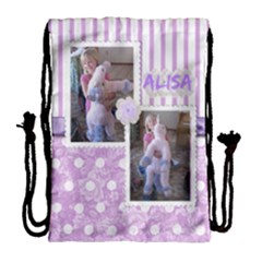 Sleep Over - Drawstring Bag (Large)