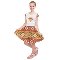 Kids  Short Sleeve Dress