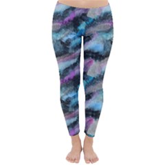 Galaxy Watercolor - Classic Winter Leggings