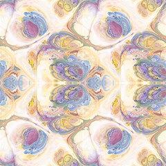 The Old Store Marbling Watercolor By Paysmage Fabric