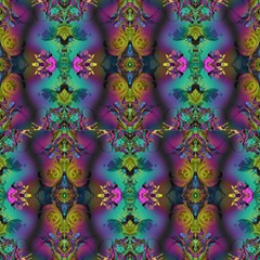 Chinese Jewels 2 By Paysmage Fabric