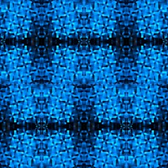 Checks Of Blue By Designsdeborah Fabric