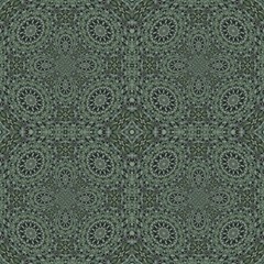 Mosaic In Green By Designsdeborah