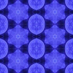 Abstract Blue Moon Star By Designsdeborah