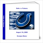 Colts vs Falcons - 8x8 Photo Book (30 pages)