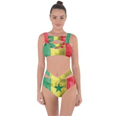 ghana flaggin  - Bandaged Up Bikini Set 