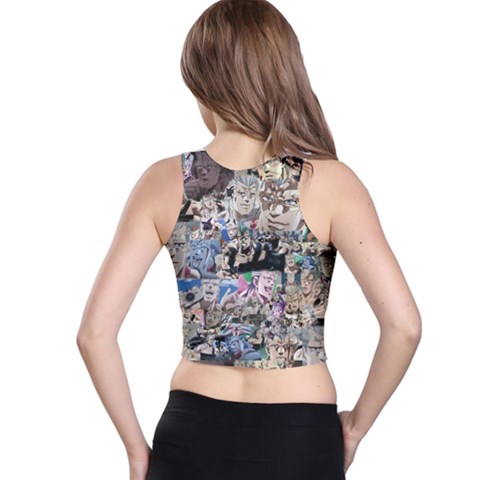 Racer Back Crop Top 