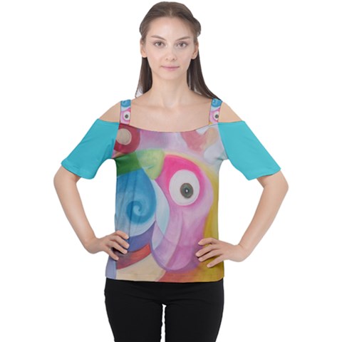 Cutout Shoulder T-Shirt 