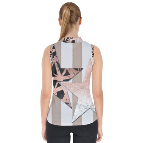 Mock Neck Shell Top 