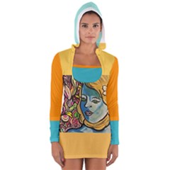 Kali hoodie - Long Sleeve Hooded T-shirt